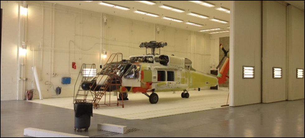 USCG CEU: Rehab South Side Paint Spraying Hangar, Building 87, USCG BSU, Elizabeth City, NC