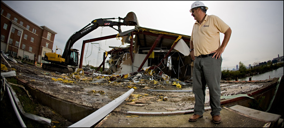 Army Corps of Engineers: Demolition of existing facilities, asbestos abatement, above grade fuel oil tank (AST), and ground clearing