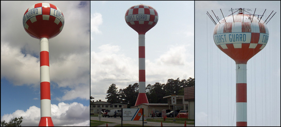 USCG Civil Engineering Unit: New exterior coating for existing water tower