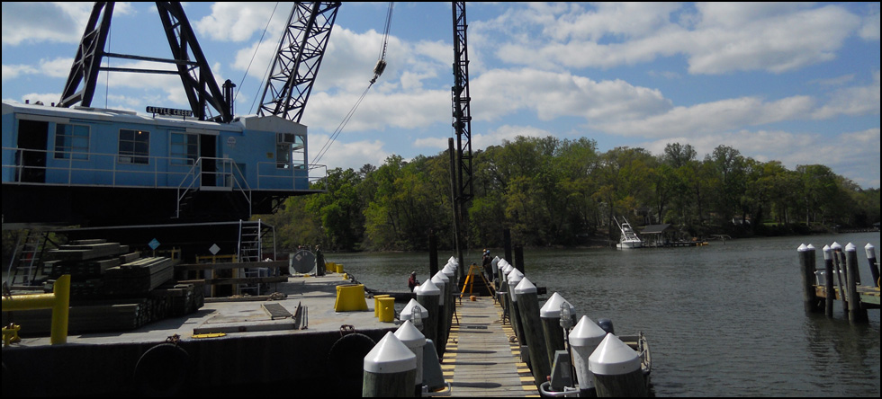 USCG TRACEN, Yorktown, VA - Design/Build for BFC Piers/Site Modifications, Building 183, USCG TRACEN, Yorktown, Virginia